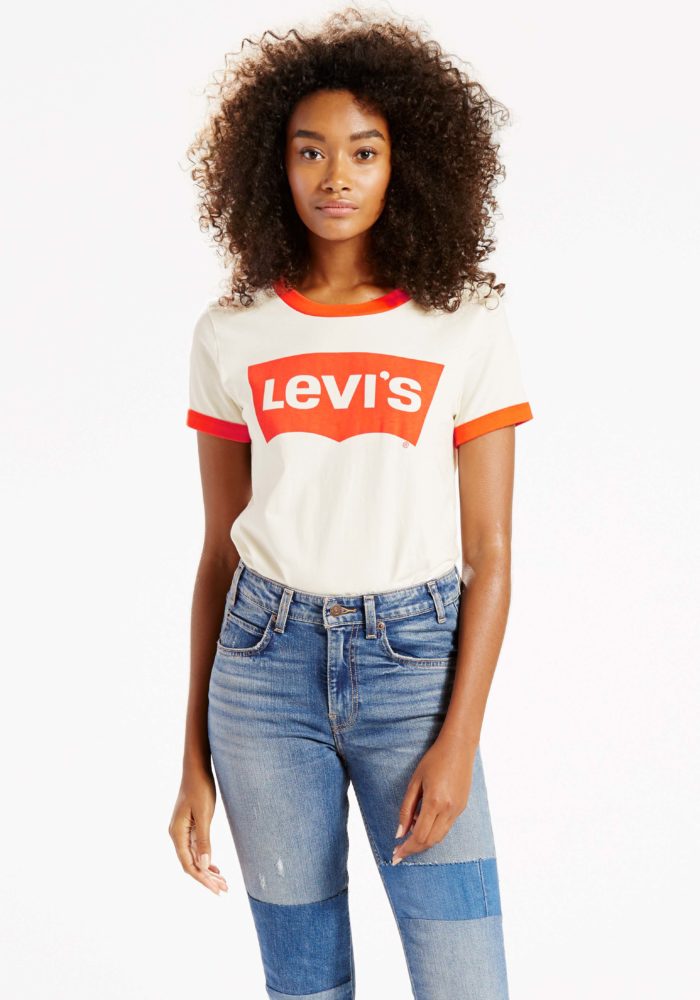 Levi's Orange Tab Tee | Diva in Me