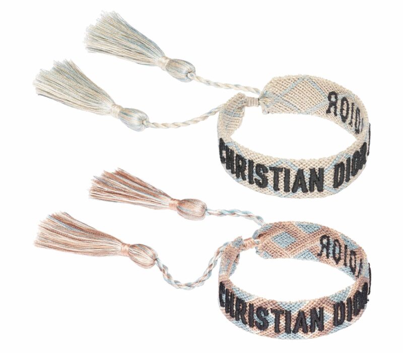 Christian Dior Woven Friendship Bracelet