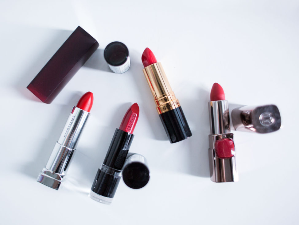 Diva In Me Drugstores Red Lipsticks