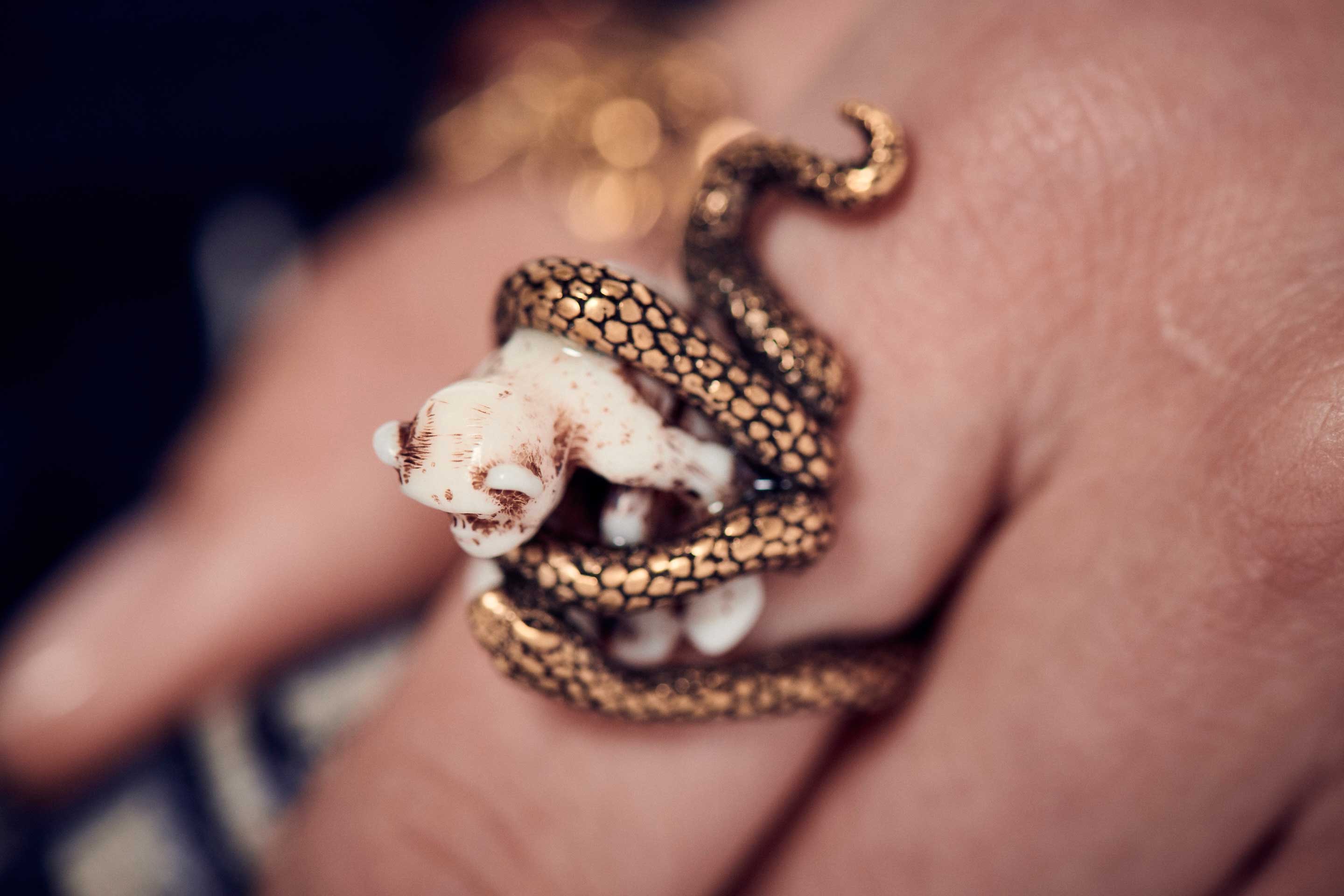 dior monkey earring