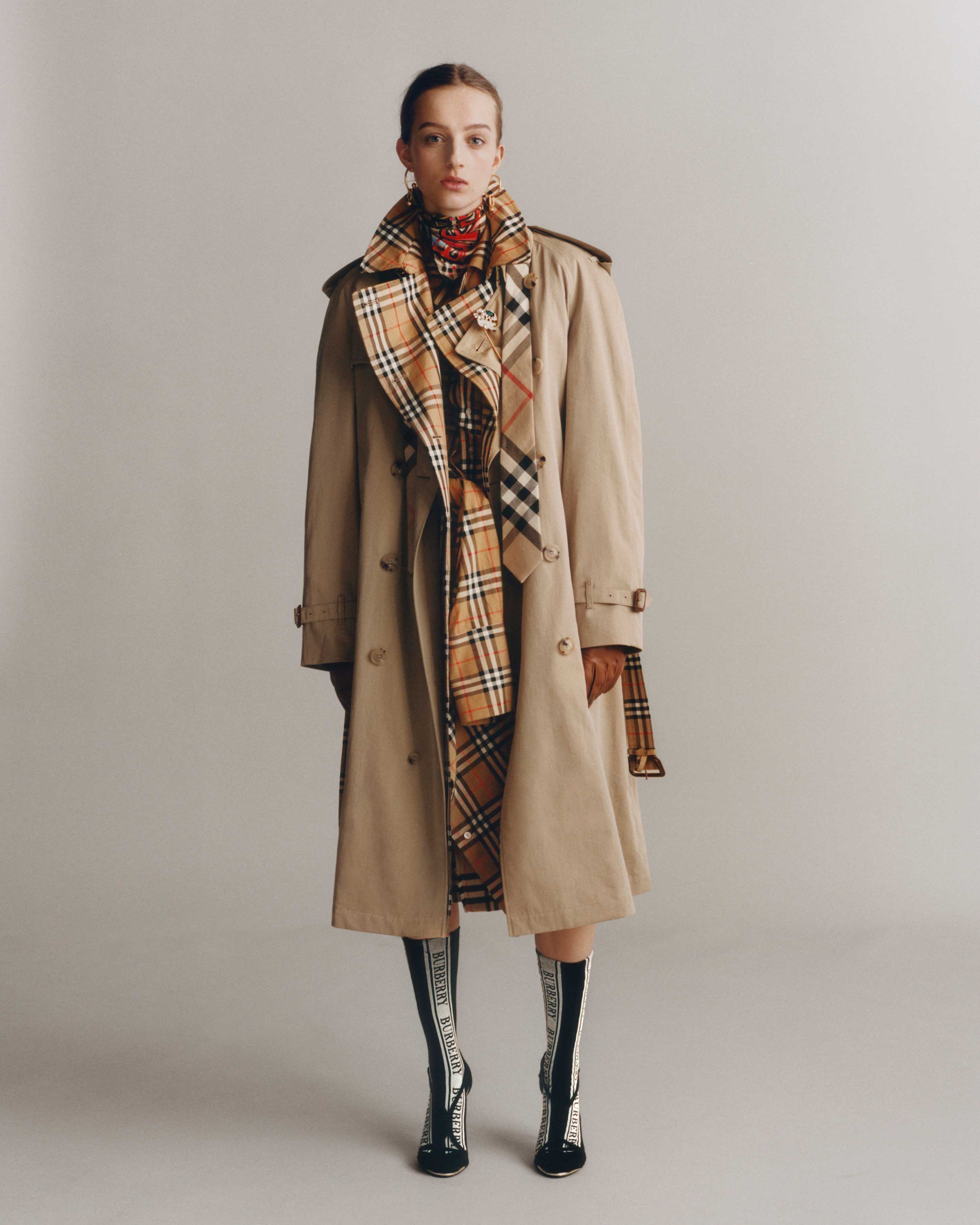 Raide Résidence Tout trench coat burberry westminster vert Paiement se