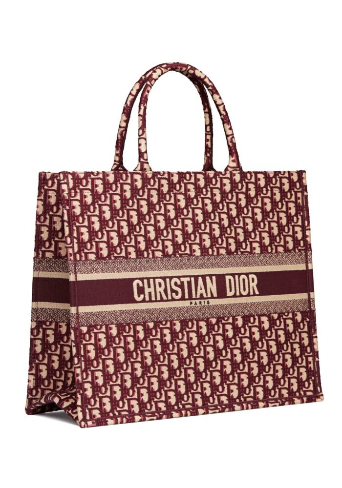 Christian Dior 2021 Nude Oblique Tote Handbag Canvas · INTO