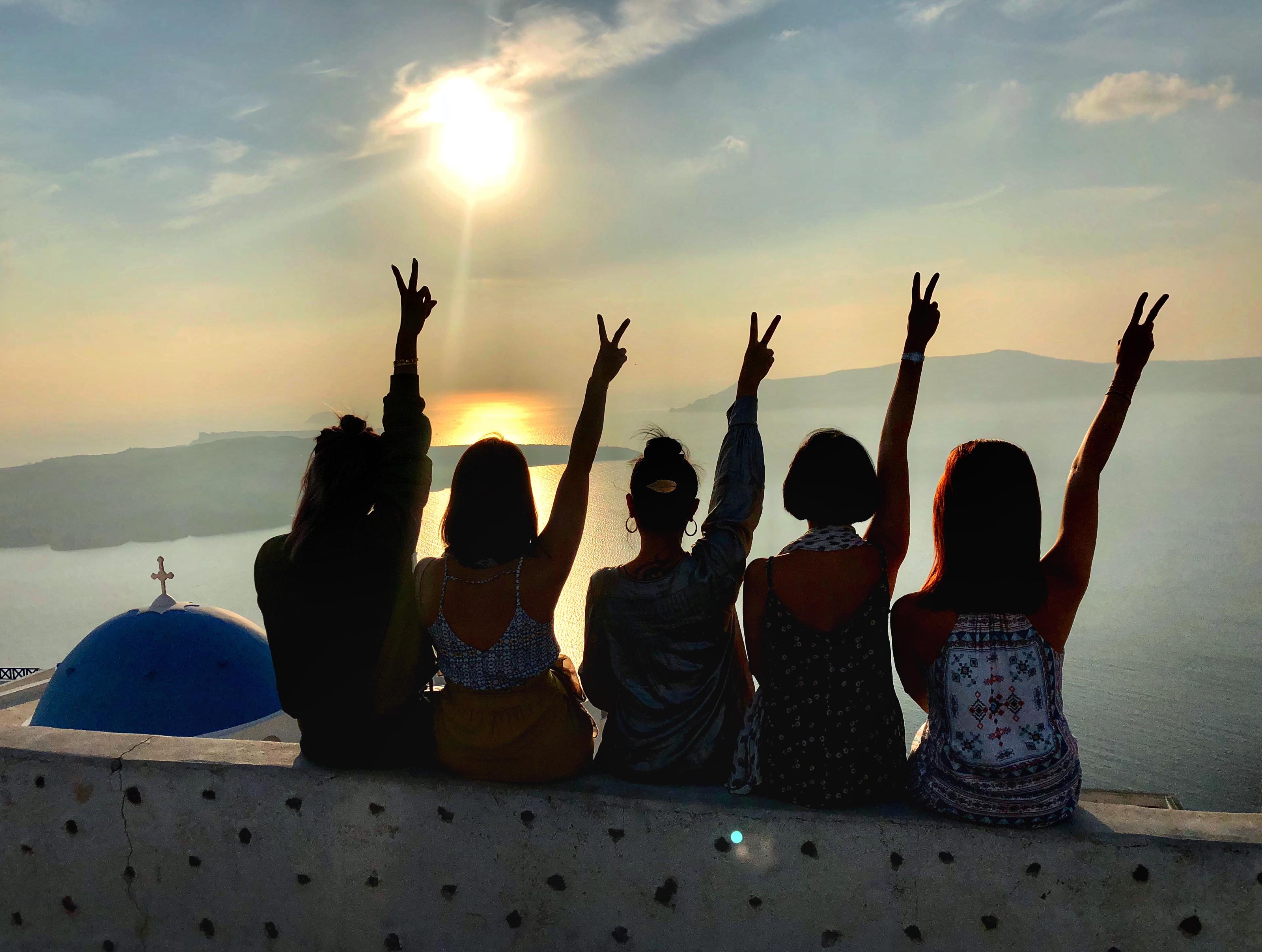 Girl Gang Takes Greece