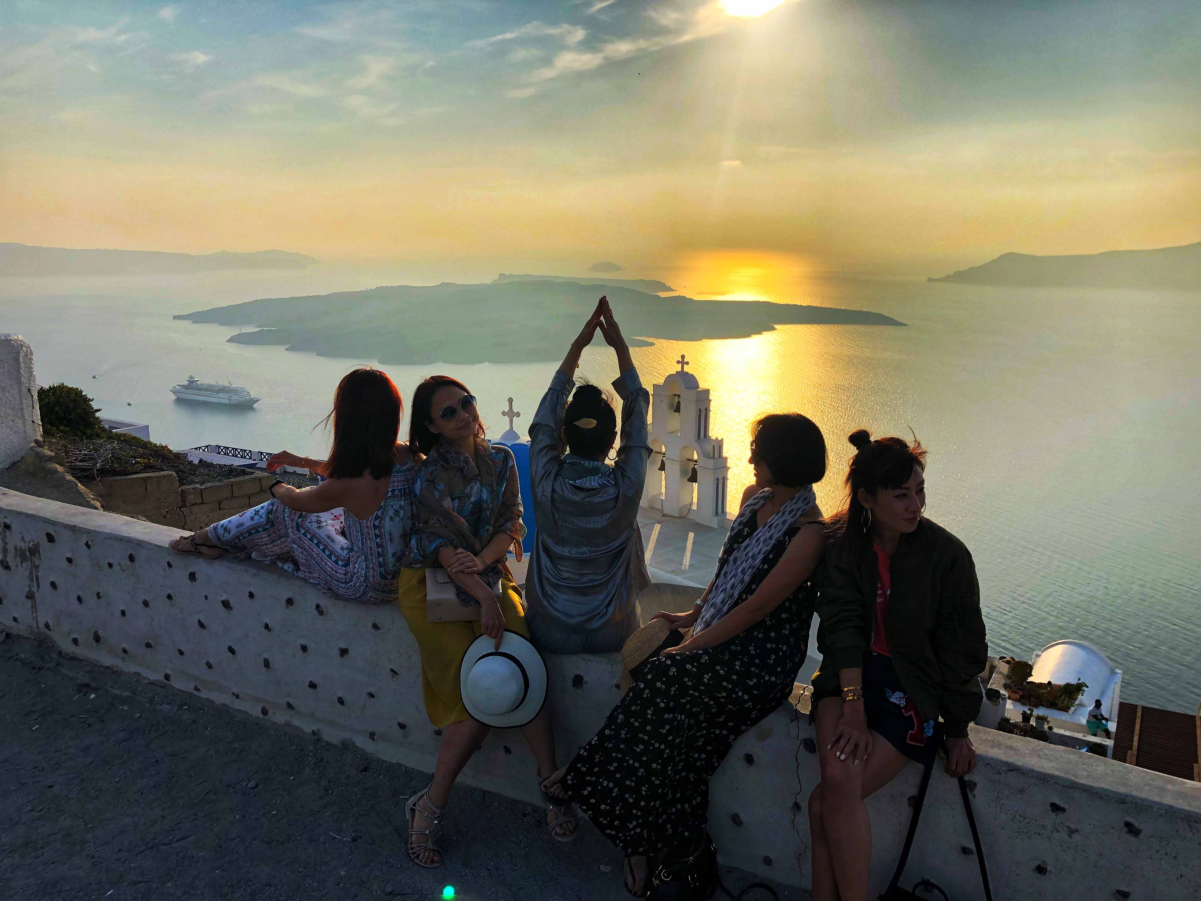Girl Gang Takes Greece