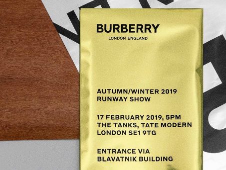 Burberry Autumn Winter 2019 Livestream