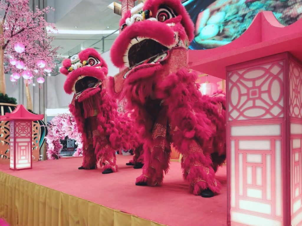 Lion Dance in Klang Parade