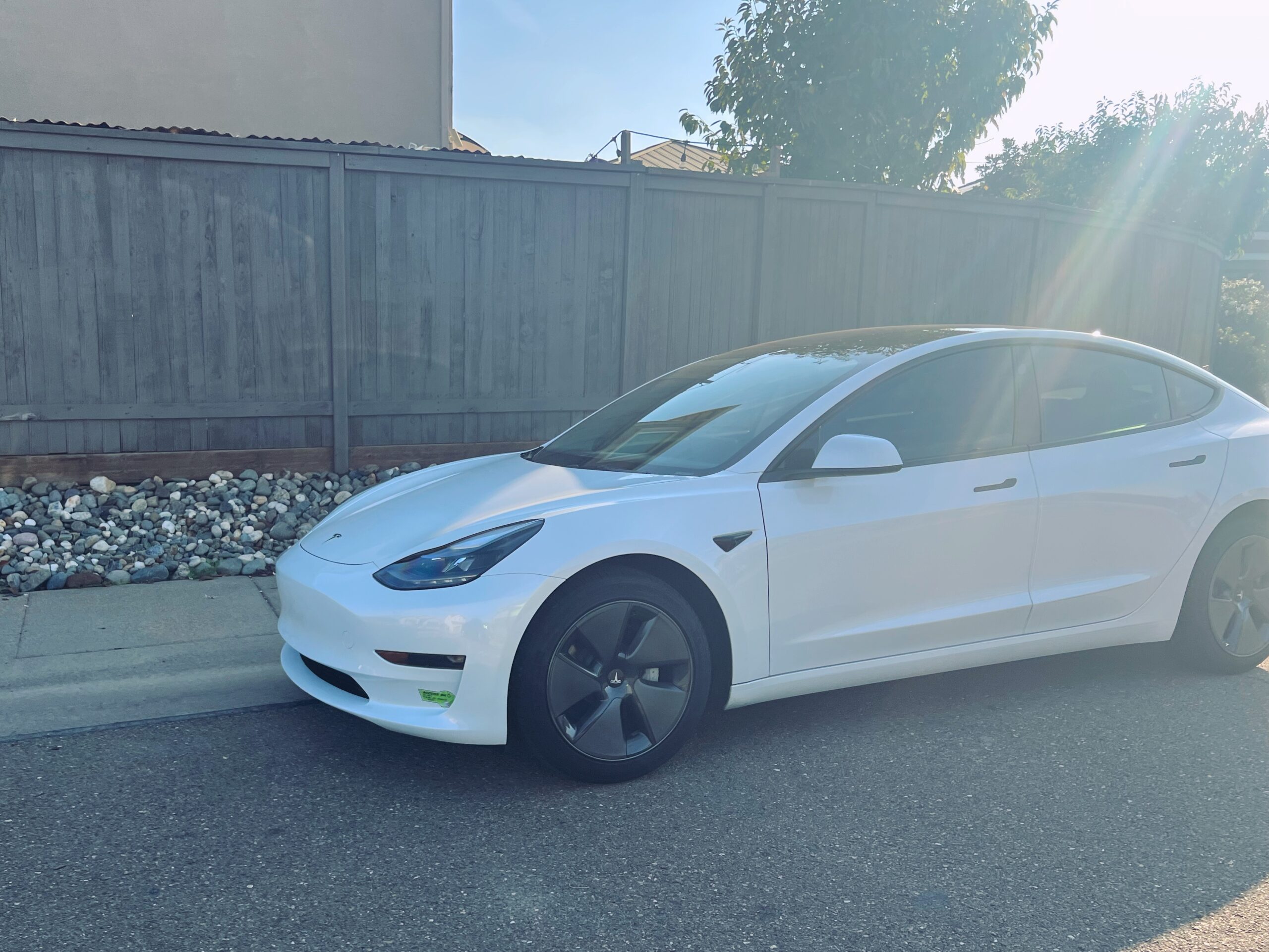 Rented a Tesla 3